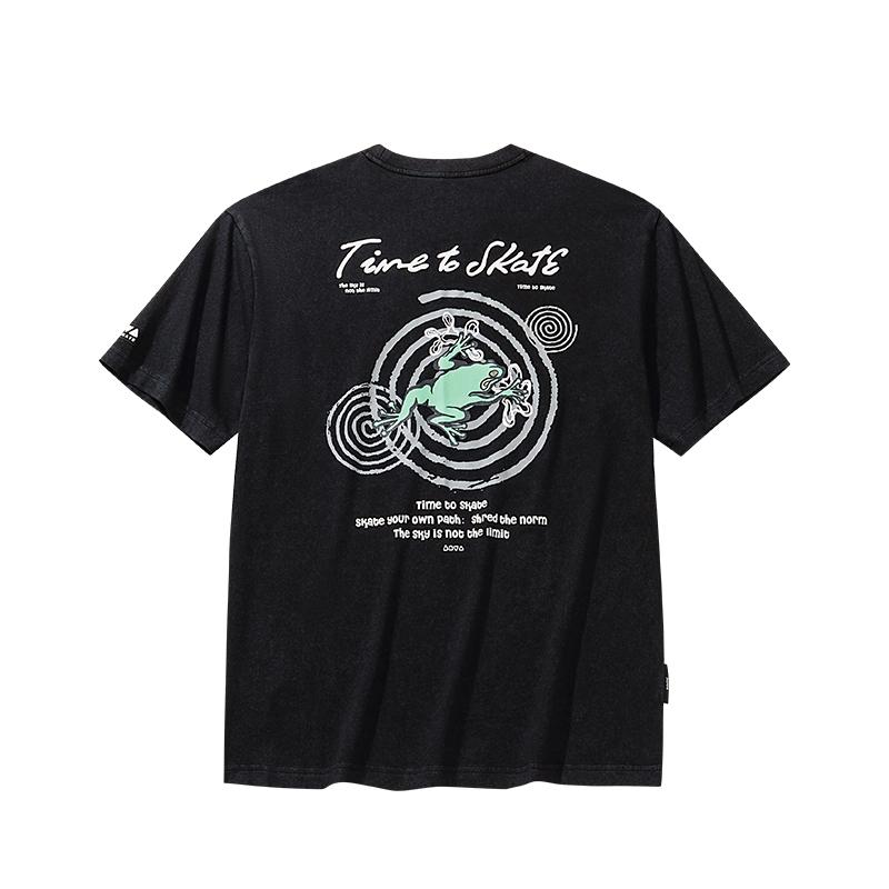 Anta Skate Fashion Comfortable Round Neck Classic T-Shirt Men tops 152628120-5