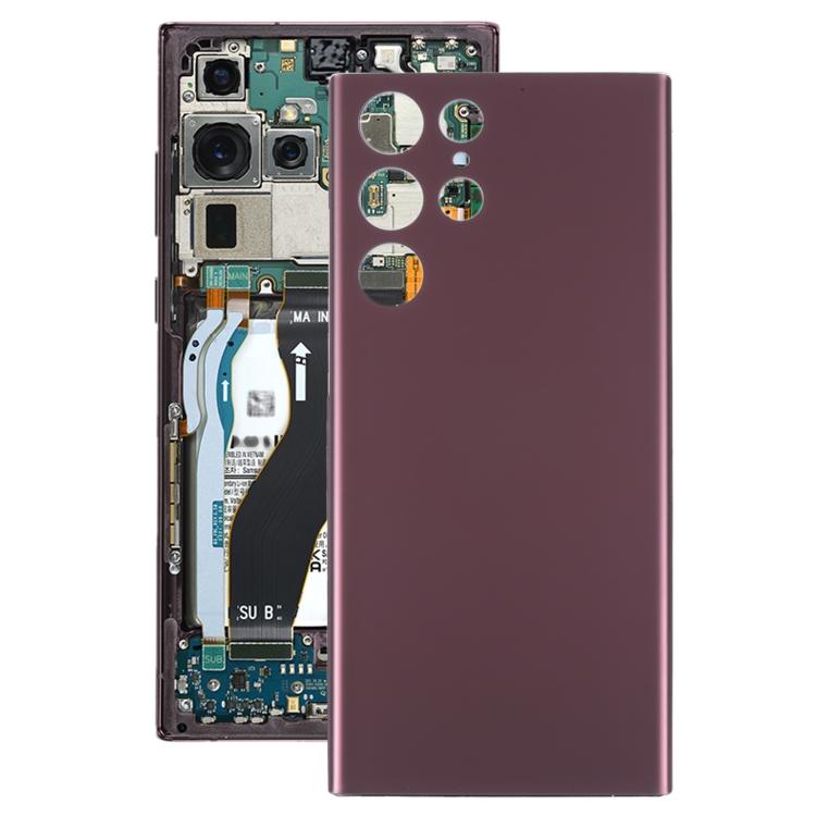 

Задняя крышка аккумулятора для Samsung Galaxy S22 Ultra чёрный