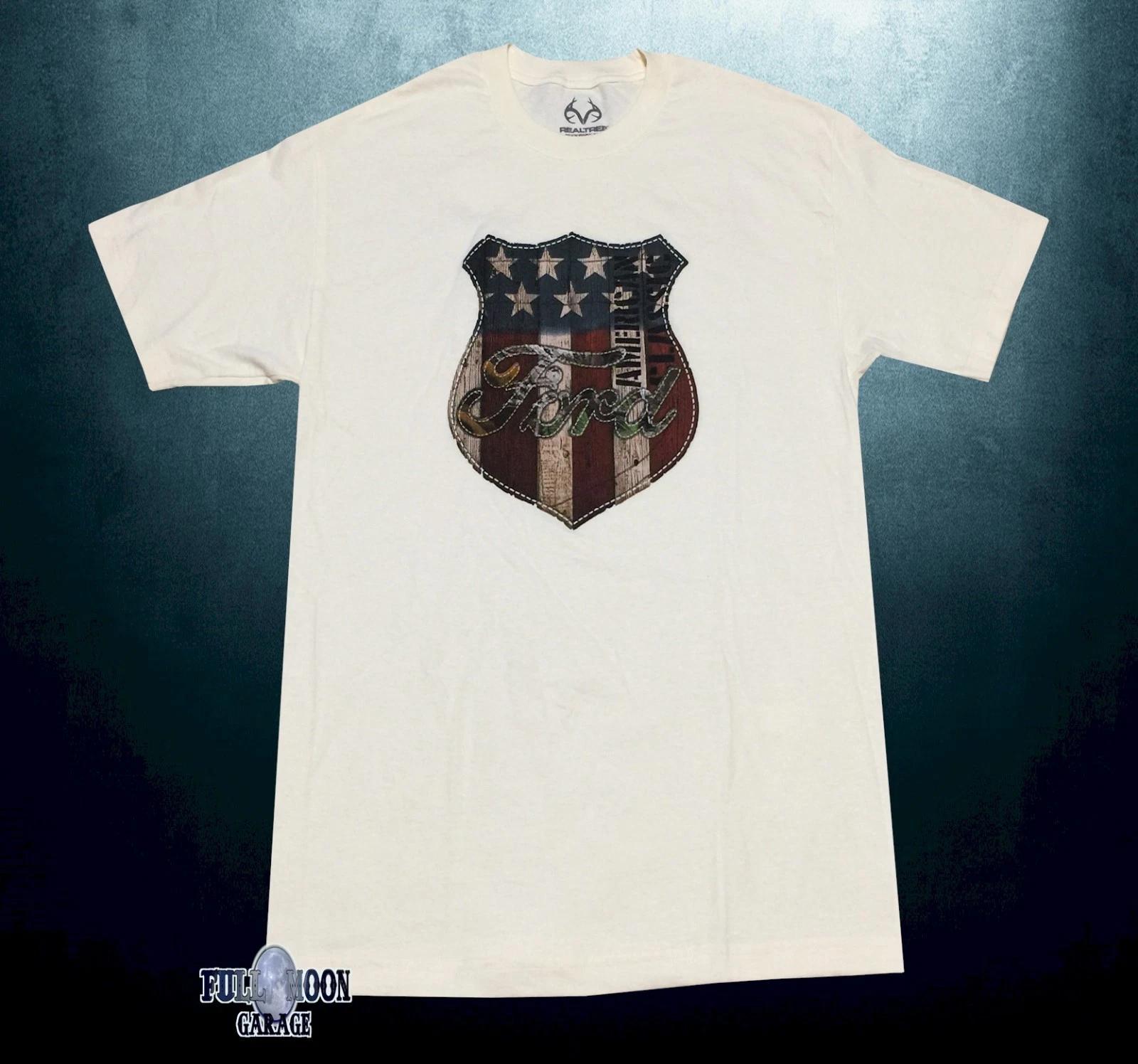 New Ford American Vintage Realtree Classic Men s T-Shirt S