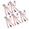 5PCS 30A Brushed ESC with Brake Dual Way JST Interface Micro 30A Brushed Speed Controller for 130 180 260 Motor 1 16 1