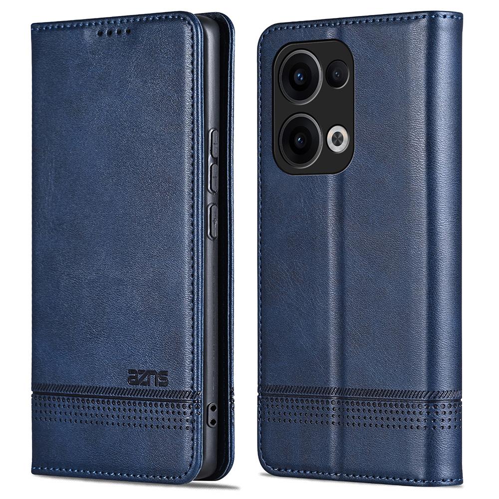 AZNS For Oppo Reno13 5G (Global) Case Cowhide Texture PU Leather Wallet Phone Cover
