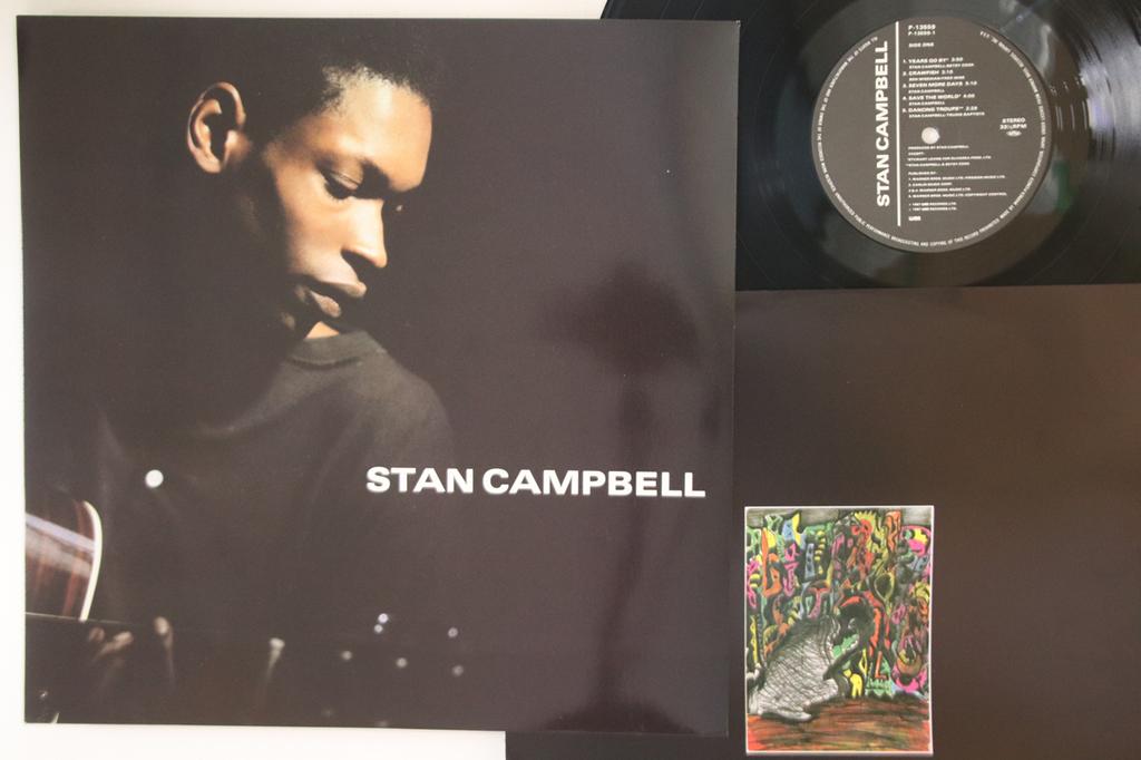 LP Record STAN CAMPBELL - Stan Campbell P13559 WEA 1987 Japan Soul/Funk Used