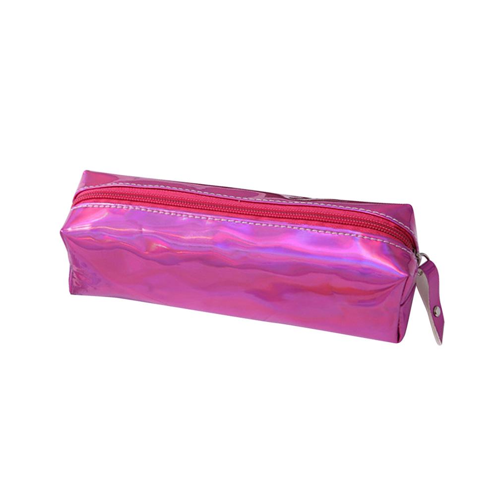 Gold Pencil Case Glitter Pen Bag Pouch Flexible Exquisite Craftsmanship Student Travel Gift Pencil Case