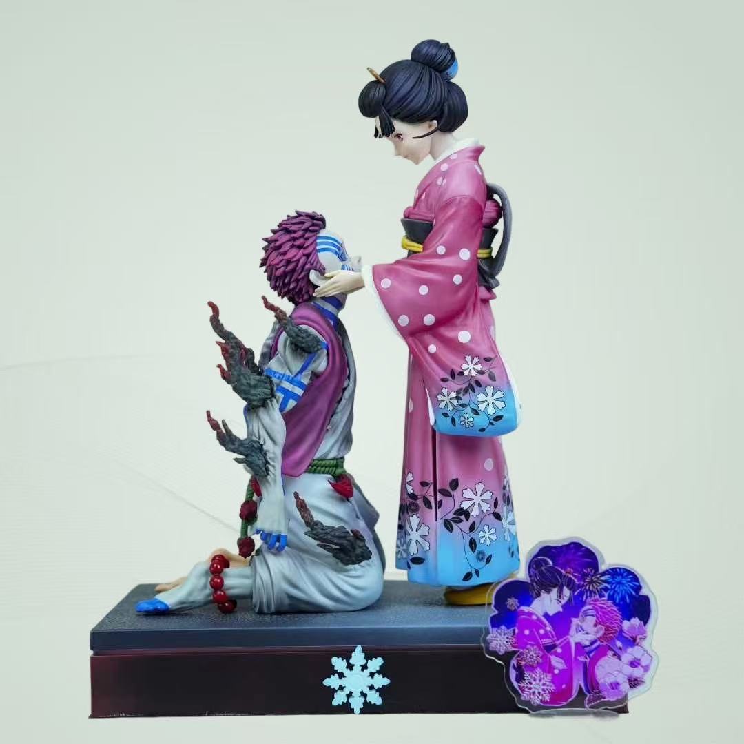 Anime Demon Slayer Akaza Figure Koyuki