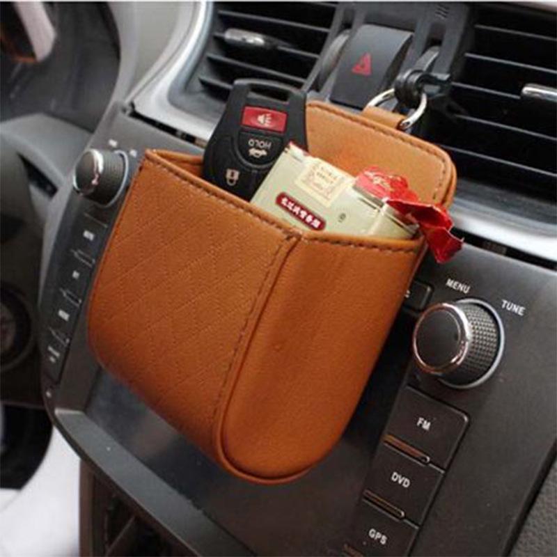 Car Interior Multi-Functional Air Vent Phone Storage Bag