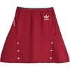 X Wales Bonner Skirt Collegiate Burgundy Women Bottoms Red JL9588