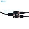 Type-c 3 Interfaces Power Splitter USB 1 to 2 Power Distribution Module For Raspberry Pi 4