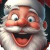 Durable Festive Home Accessories Funny Santa Toilet Sticker, Christmas Lid Decal, Self-Adhesive, 3D Merry Decor Hole Waterproof PVC Wall Sticker