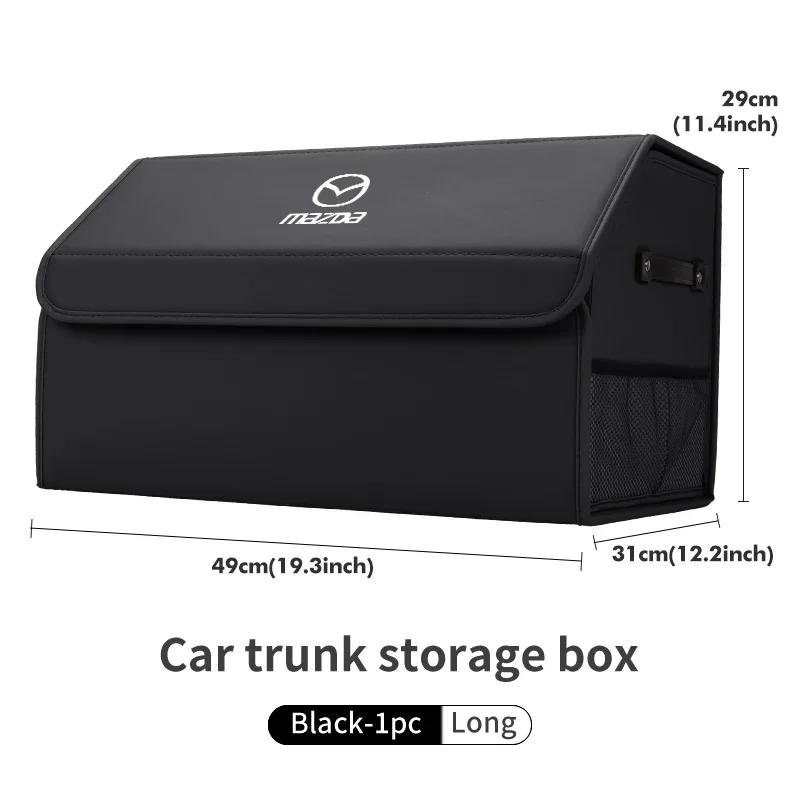 2025 Hot Car Trunk Organizer Big Capacity Folding Tidying Storage Box For Mazda Atenza Demio CX3 CX5 CX7 CX30 MX3 MX5 Speed MPE