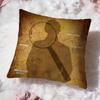 Hot S-SSherlock Holmes Cushion Cover Soft Washable Pillow Case Multi-Scene for Couch Bed Travel Office Use