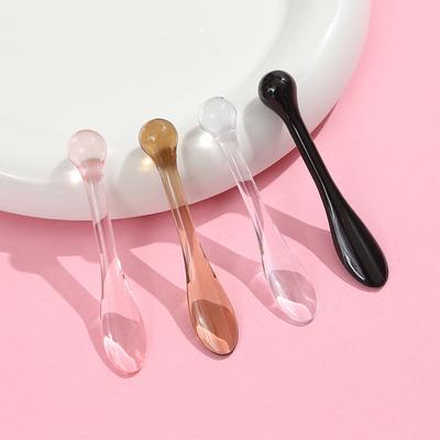 1/3Pcs Acrylic Cosmetic Spatulas Scoop With Box Face Cream Mask Mud Mixing Spoon Beauty Tools Absorb Roller Facial Applicator