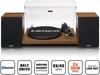 Lenco LS-480 Brown Vinyl Record Player