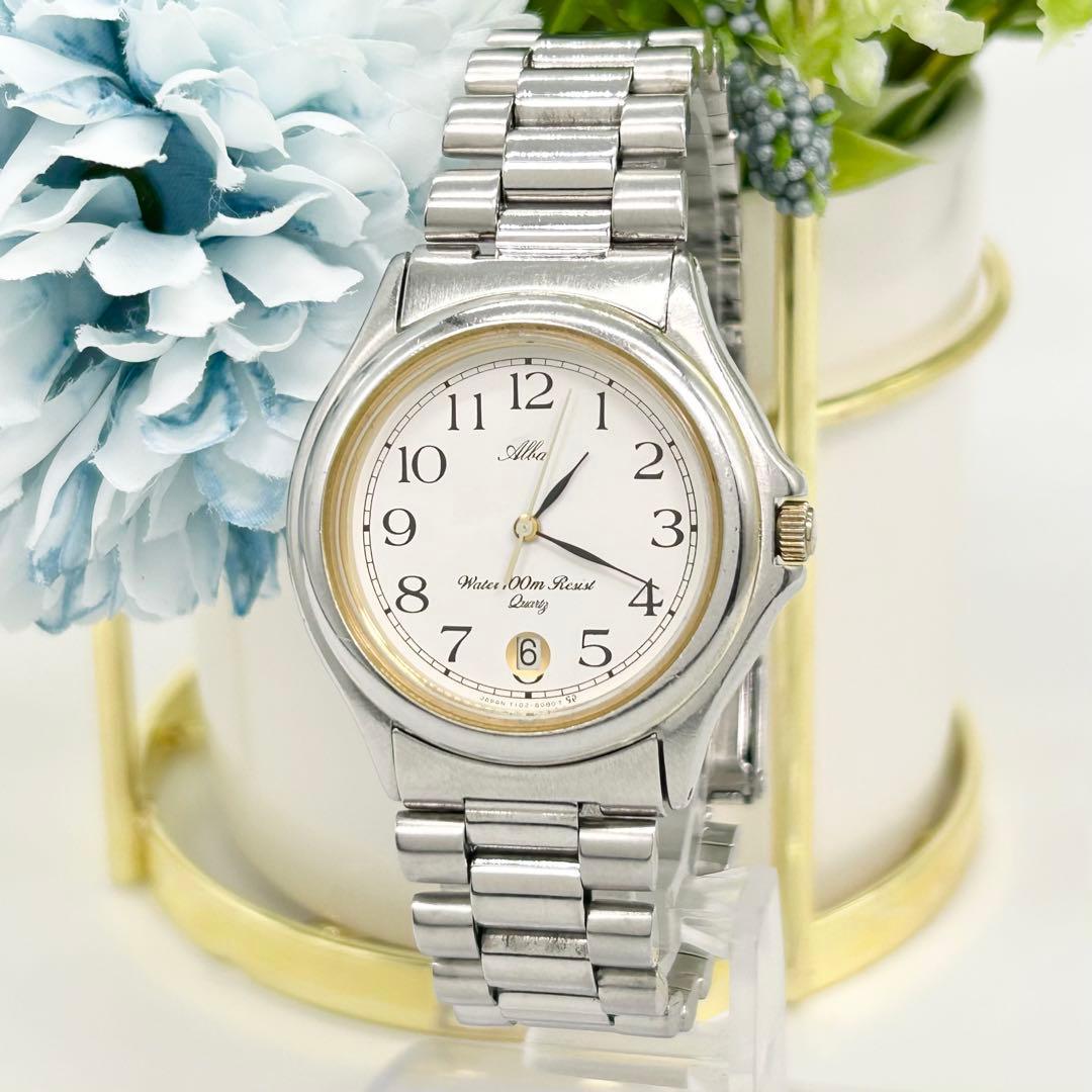 SEIKO Seiko ALBA Y102-6070 quartz watch