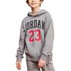 Jordan Hanorac Larg Trendy Versatil cu Litere și Cifre Hanorace Copii Gri Piatră JD2342098GS-001