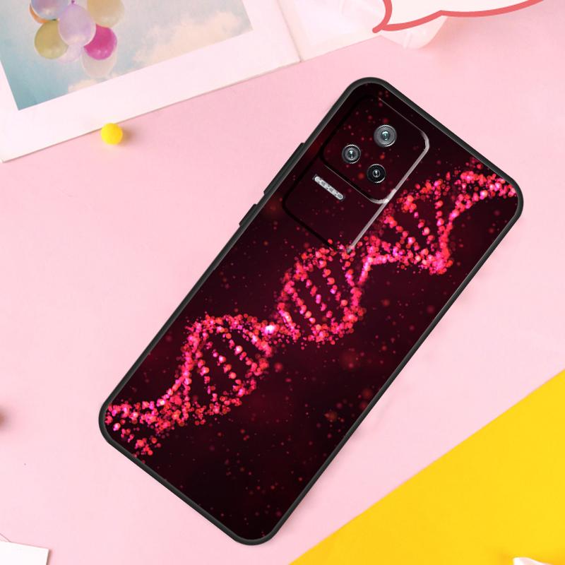 Science DNA Biology Case For POCO M6 X6 Pro X3 X4 X5 M5s F3 F5 Xiaomi 14 Ultra 12 13 Lite 11T 12T 13T Pro Funda