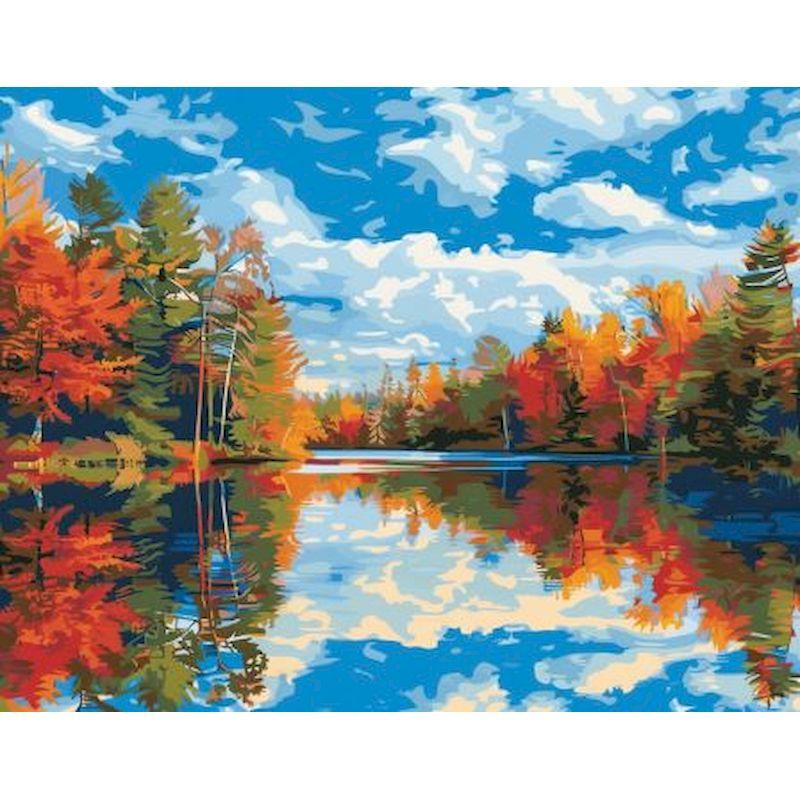 CHENISTORY Diamond Painting Landscape Kit Full Embroidery Cross Stitch Wall Decorative Rhinestone Pictures Hobby For Home