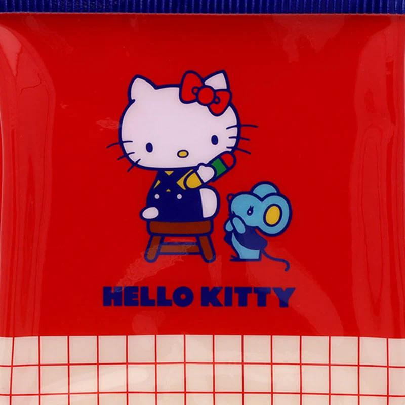 Sanrio Hello Kitty Flat Square Pouch ( Retro ) Japan NEW