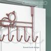 7 Hooks Over Door Hooks Space Saving Door Hanger Rack Door Storage Hook  Kitchen Organizer
