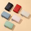 Chain Women Wallet 3 Folding Purse Leather Women Wallets Clutch Cards Holders Zipper Small Coin Pocket
