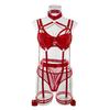 Europe & US Hot-Selling Women's Sexy Role-Playing Chain Lingerie Set