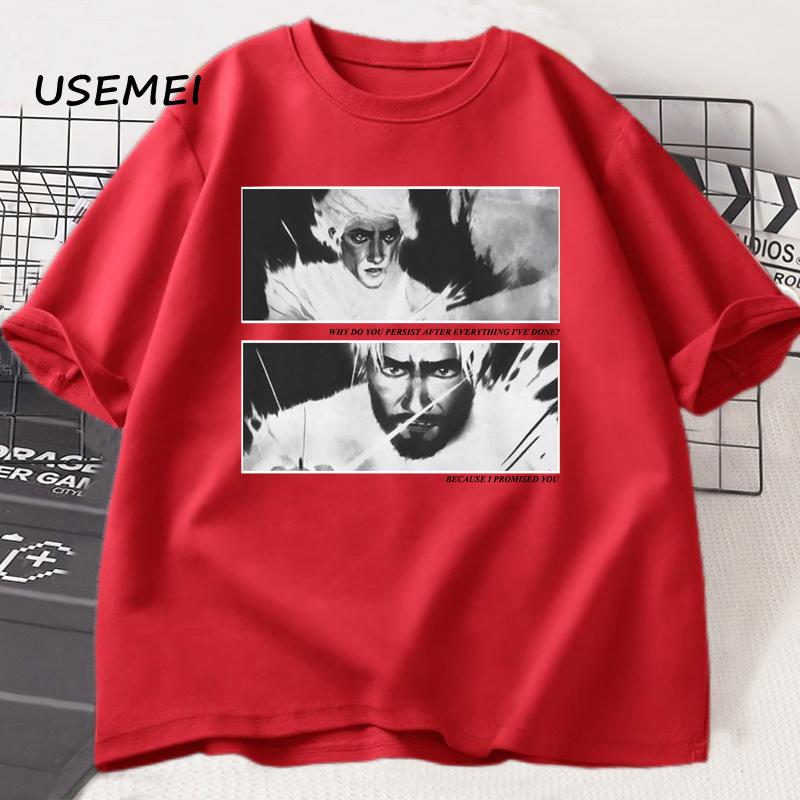 Jayvik TShirt Unisex Women Vintage Style Jayce X Viktor Arcane Printed Tshirts Unisex Cotton T Shirts High Quality Streetwear Tee S