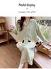 Autumn/Winter Postpartum Nursing Nightgown: Thick Air Cotton Maternity Pajamas for Spring and Autumn