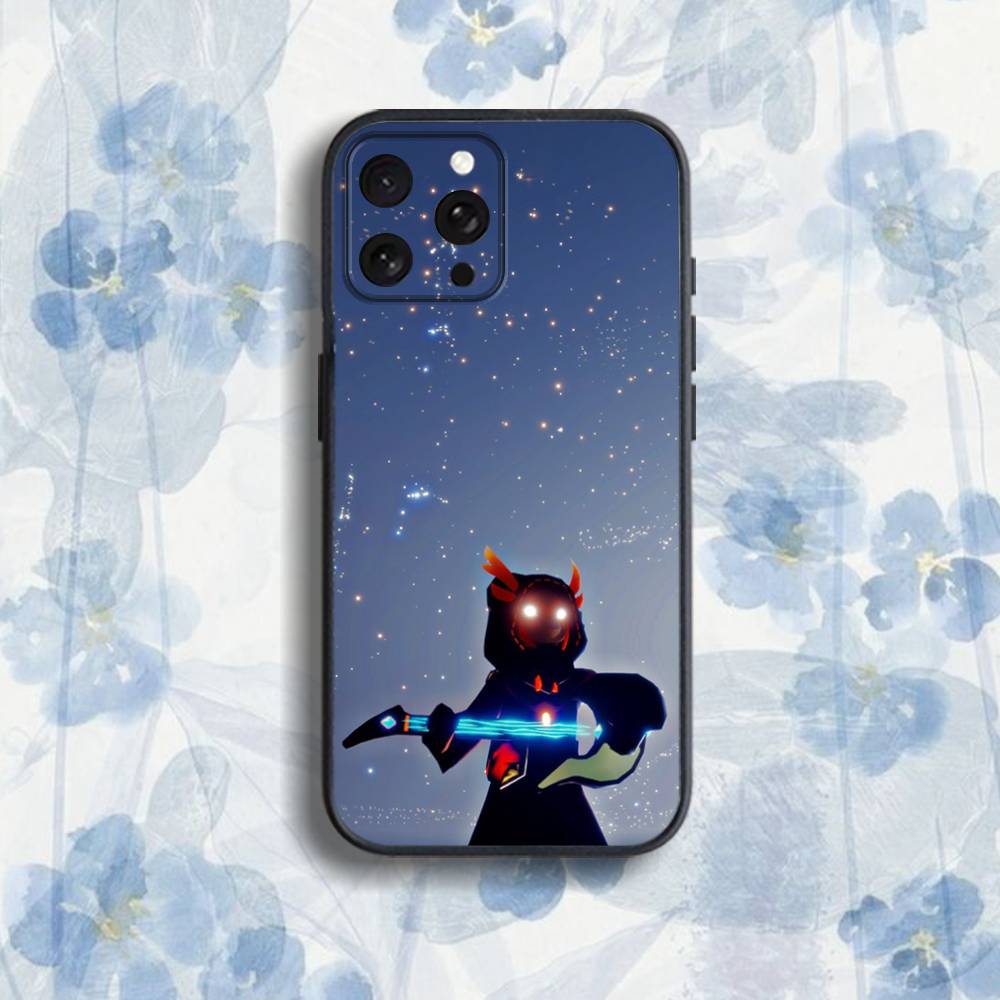 Sky C-Children of the Light Phone Case For iPhone 17,16,15,14,13,12,Pro,Max,Plus,E,SE4,Air,Mini Black Soft Box