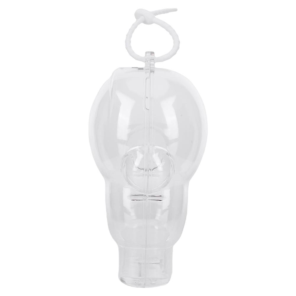 Transparente Puppen Staubschutzhülle Tragbare Organizerbox Aufbewahrungskoffer für Skull Panda Winter Movement