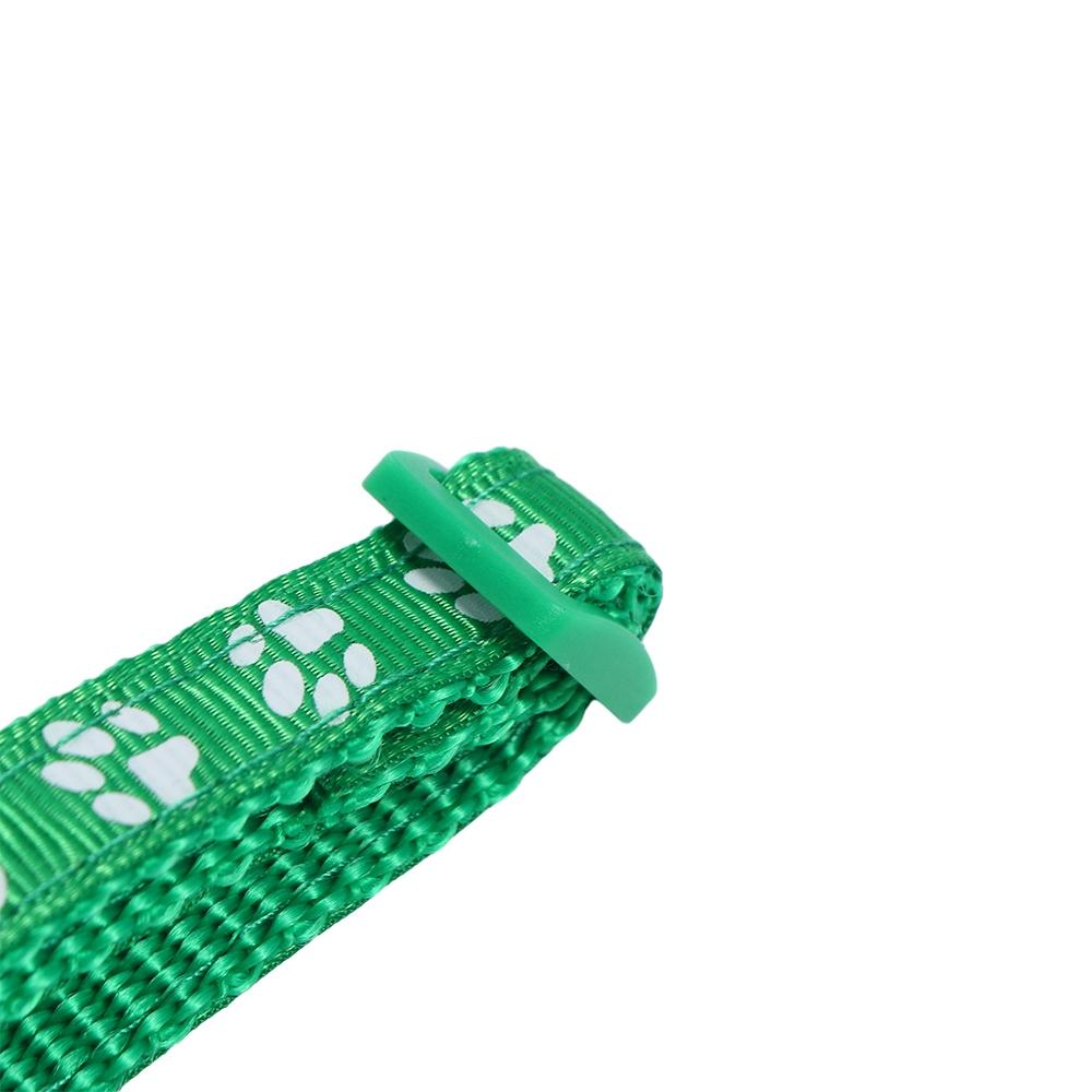 Lovely Cute Easy Wear With Bell Cat Paw Print Pet Supplies Cat Necklace Grooming Accessories Pet Collar