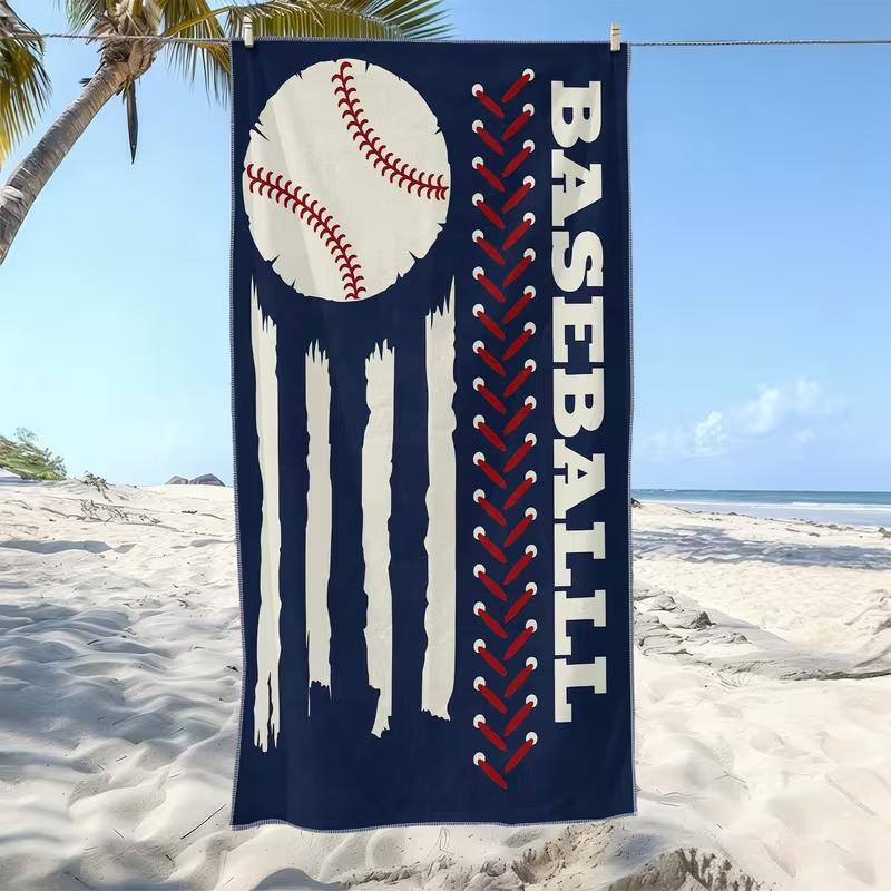 Gamer "Eat Sleep Game Repeat" Beach Towel Funny Retro Gaming Pattern Towel Soft Absorbent Quick Dry Towel