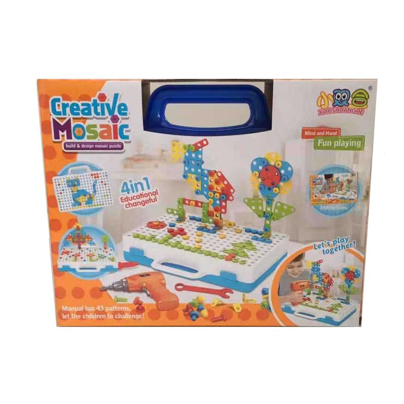 

Электрическая дрель, гайка, разборный спичечный инструмент, игрушки, детские развивающие сборные блоки, наборы инструментов, инструменты для мальчиков, дизайнерские строительные игрушки