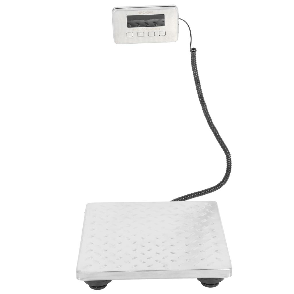 200kg Stainless Steel Platform Postal Shipping Scale for Busniess Office Home Warehouse Package