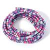 Decorative 6mm Round Jewelry Making Cords Colorful Ethnic Style Handmade Crafts Ribbon Multi-Color Cotton Cords Clothing Sewing