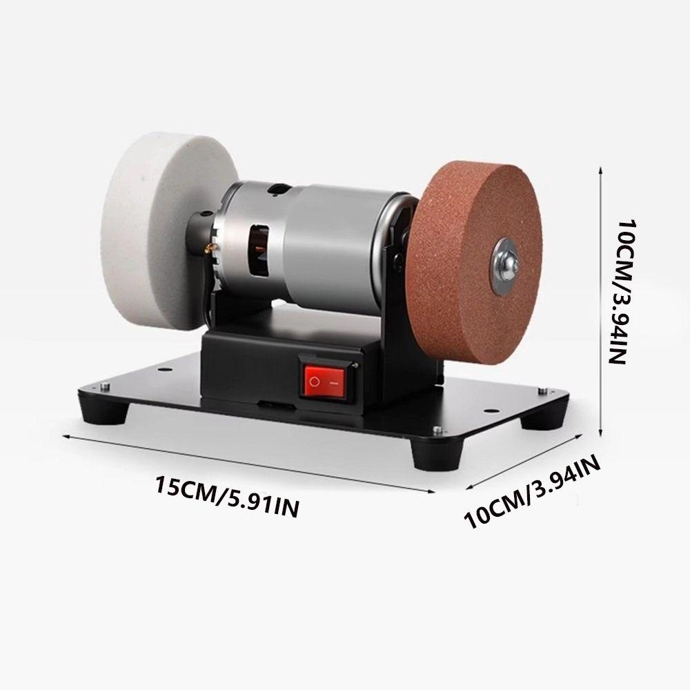 Adjustable Speed Electric Small Sander Sturdy Base Sanding Machine  Polishing