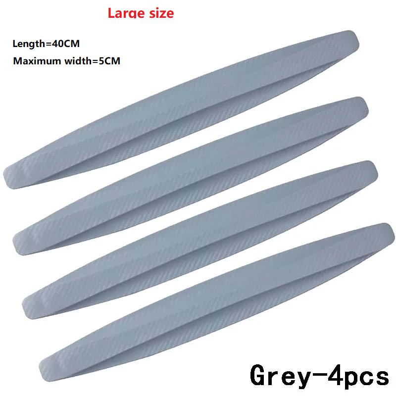 6/4Pcs Anti-collision Car Bumper Protector Large/Small size Strip Guard Corner Protection Strips Scratch Crash Blade Auto Tools