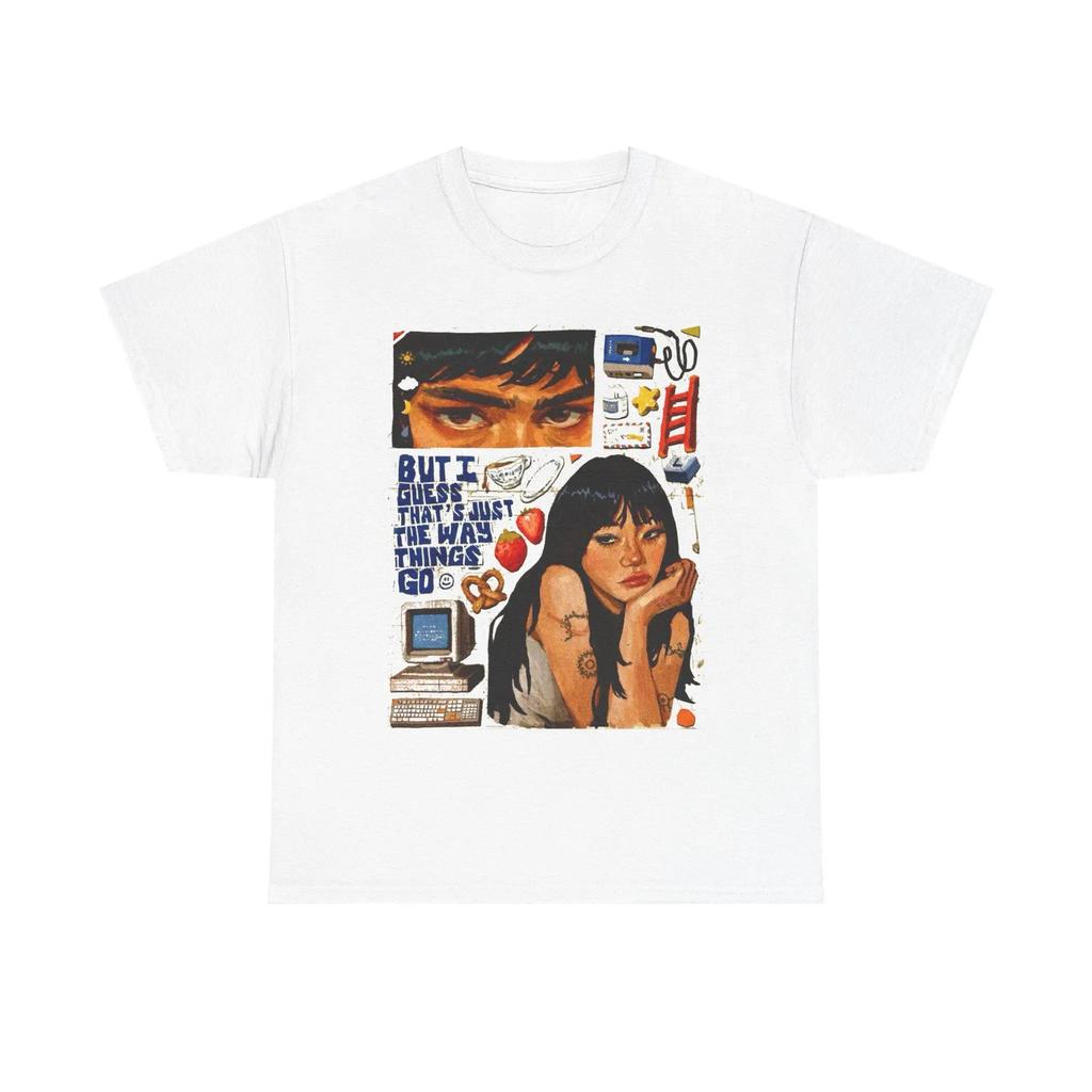 Beabadoobee Inspiriertes Grafik-T-Shirt Retro Ästhetik Musik-Shirt Indie Fan Art T-Shirt 90er Vintage Stil Unisex Oberteil für Musikliebhaber
