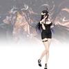 Albedo Overlord Mini Dress Version Figure Fiction Model Toys Statue Gift Garnish