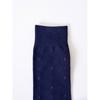 Daiso Luxury Gentleman Socks Dot Navy
