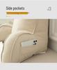 Bedside Soft Pack Backrest Cushion - Neck, Reading, and Lumbar Support Pillow