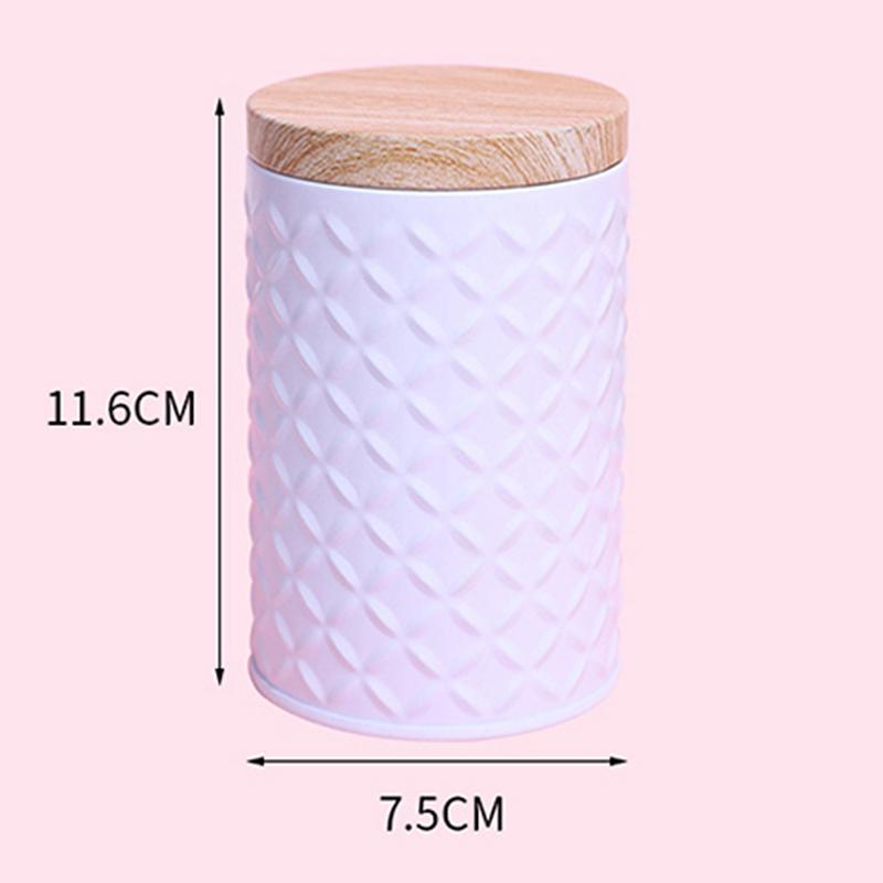 Wysokiej klasy metalowe pudełko z blachy o wyglądzie drewna 7,5x11,6 cm Solidne metalowe pudełko do przechowywania Domowy organizer