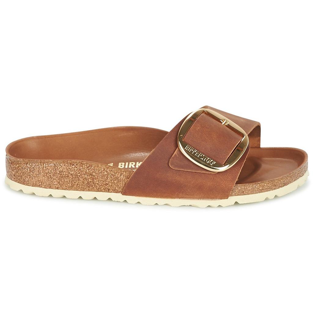 Birkenstock Madrid Big Buckle EU Size 37 Sandals, Cognac, (24 cm)