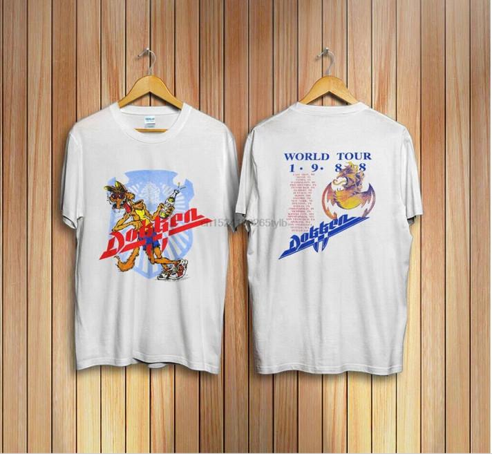 Vintage Dokken 1988 Beast from the East Tour Concert Tee T-Shirt Unisex T-Shirt S