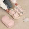1 Piece Compact Lingerie Travel Case For Bras Panties Socks Multiple Pocket Design Portable Foldable Holiday Storage Accessory