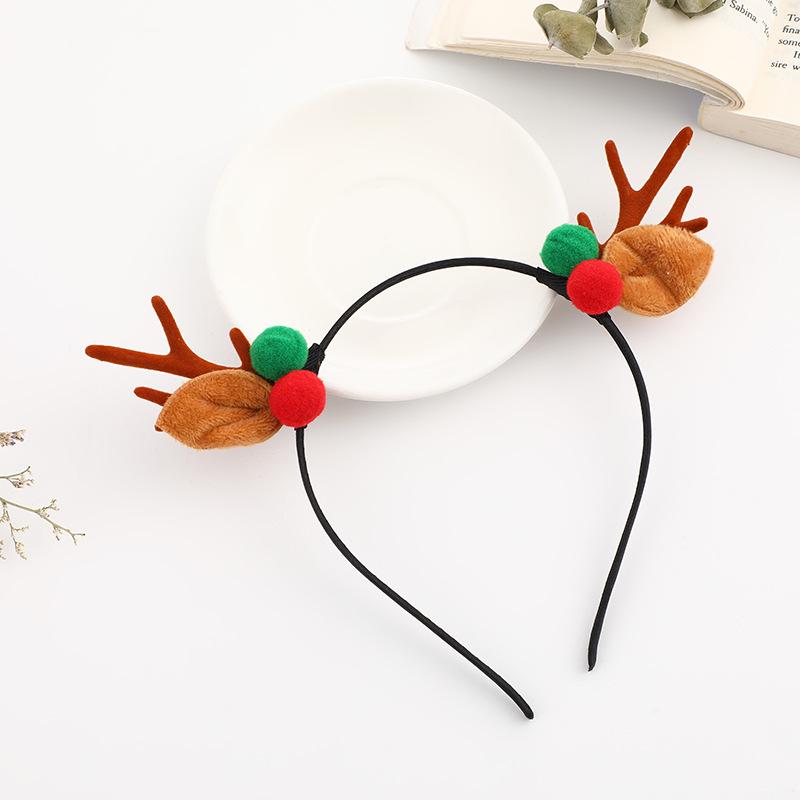 

Christmas Reindeer Antler Headband - Cute Holiday Decoration Hairband