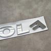 Dla VW Volkswagen Jetta MK5 Golf 3D ABS Chrom Czarny Logo GOLF Emblemat Litery Naklejka Odznaka Tylnej Klapy Samochodu Dla Volkswagen VW Gol