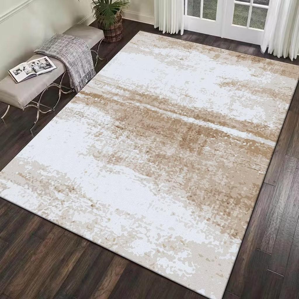 Modern Abstract Carpet Light Gray Carpets for Living Room Hall 200x300cm Large Area Rug Washable Bedroom Decoration Floor Mat