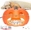 Pumpkin-Shaped Flea Trap Light with Sticky Paper - 5 Sheets Per Pack, Cute Portable Mosquito & Insect Repellent