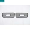 Fits Denza 25 Models N9: Black Titanium Stainless Steel Front Panel & Speaker Grilles with Reading Light Cover.