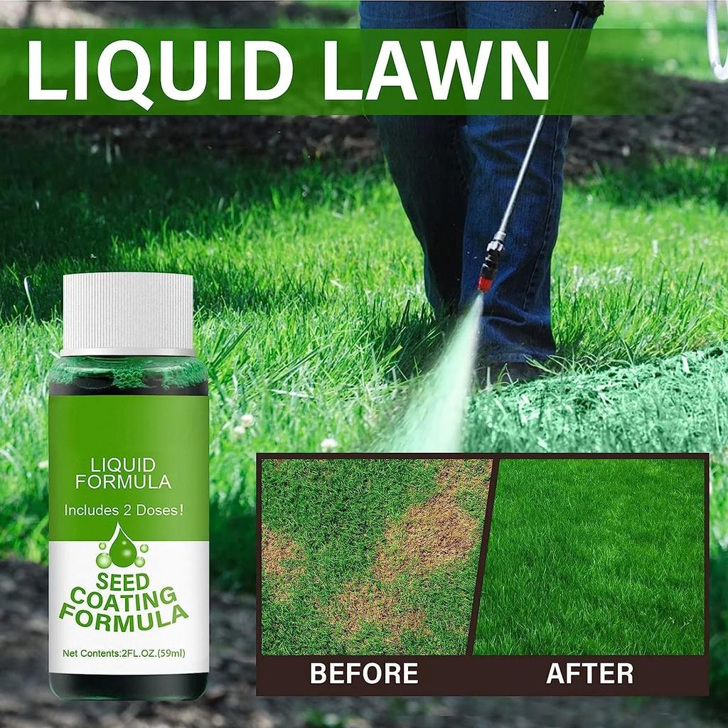 Nutritiousfor Grass Growingliquid, Spray lichid pentru întinerire Soluții de pulverizare lichidă pentru micronutrienți pentru iarbă 5 bucăți 60 ml
