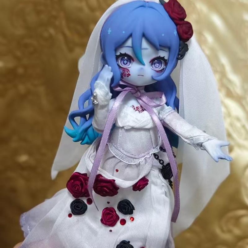 Nyssa Bizarre Nightmare Series Blind Box Kawaii Anime Action Figure 1/12 Bjd Girl Exquisite Gifts Toy Fashion Movable Action